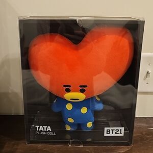 OFFICIAL BT21 TATA Standing Plush Doll 12" BTS V Taehyung Line Friends Open Box